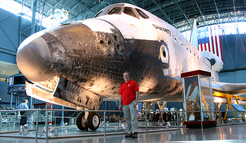 Space Shuttle Discovery and Me