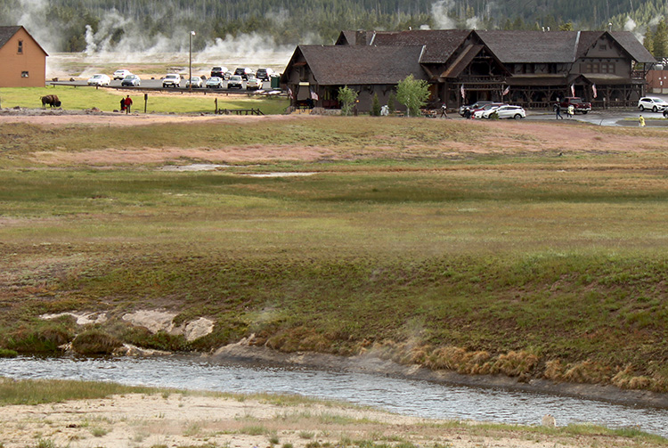 Yellowstone Old Faithful Area