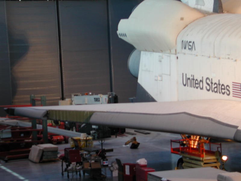 Shuttle Enterprise Wing Section